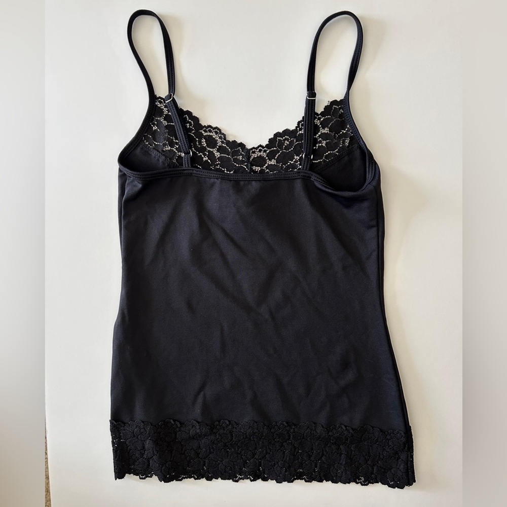 WHBM White House Black Market Lace trim Camisole